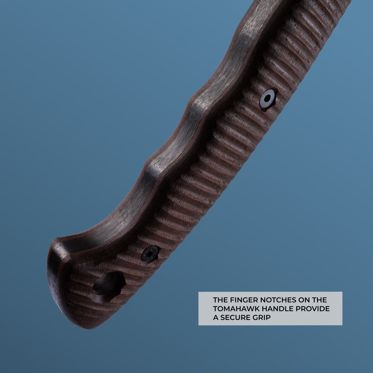 Combat tomahawk "Barong" with polymer composite handle - ValorSmithy