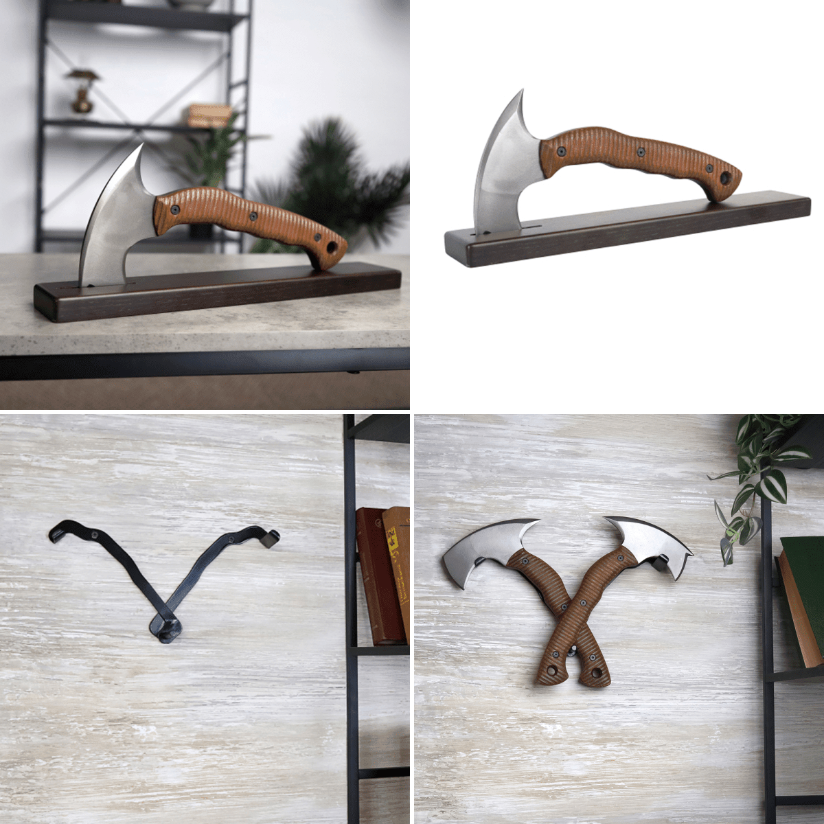 Compact tomahawk "Balor" with polymer composite handle from AncientSmithy