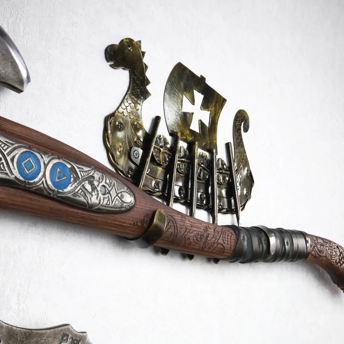 Enhance Your Axe Setup – Drakkar Wall Mount from AncientSmithy