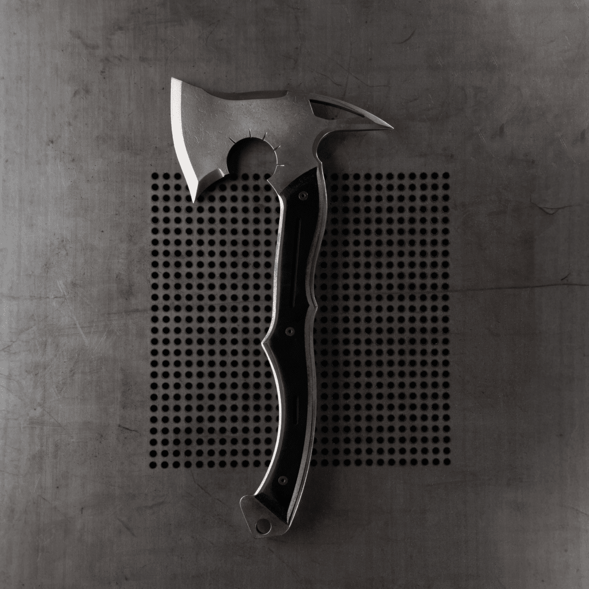 Full tang tomahawk "Requiem" for outdoor tasks from AncientSmithy