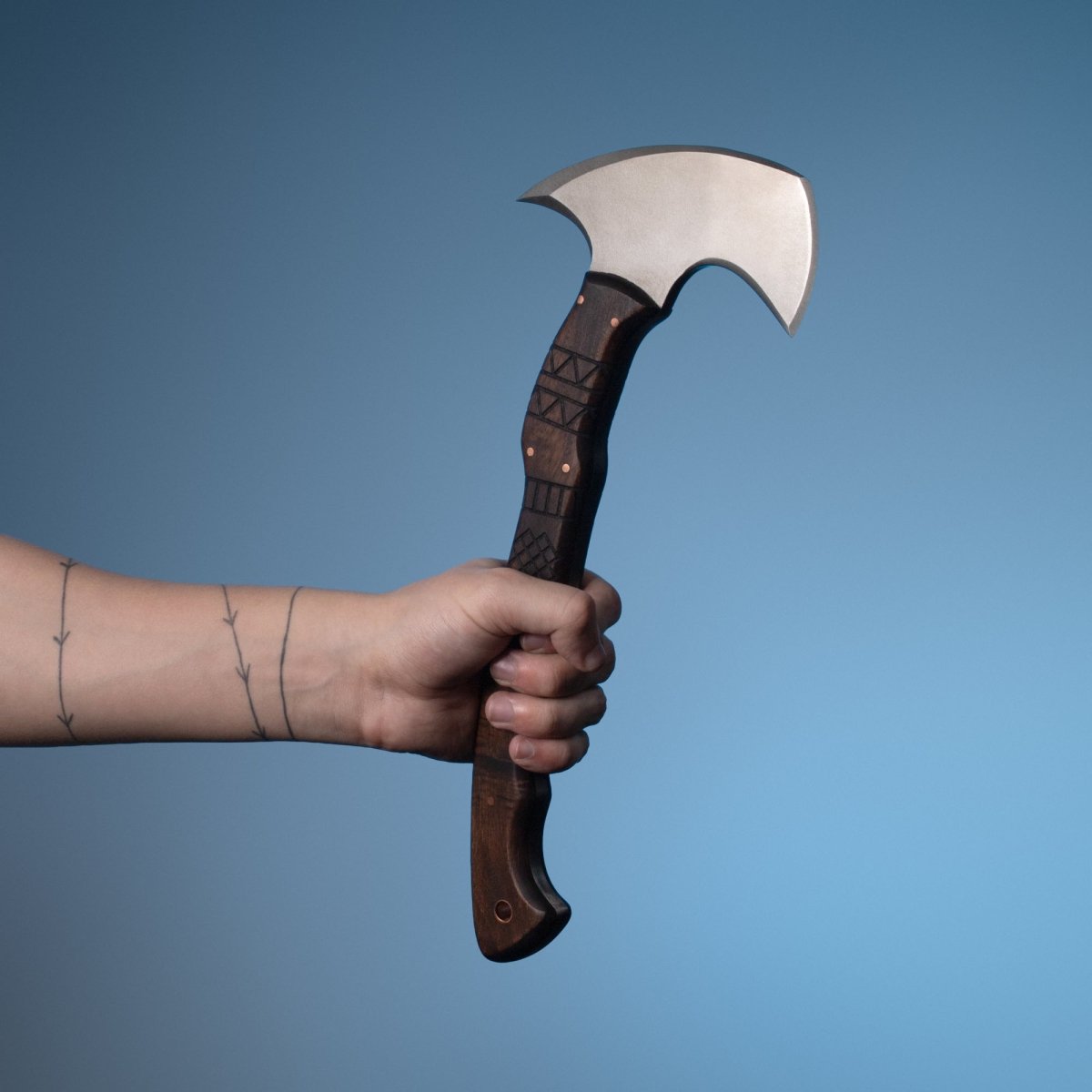 Hand forged tomahawk "Nanook" from AncientSmithy
