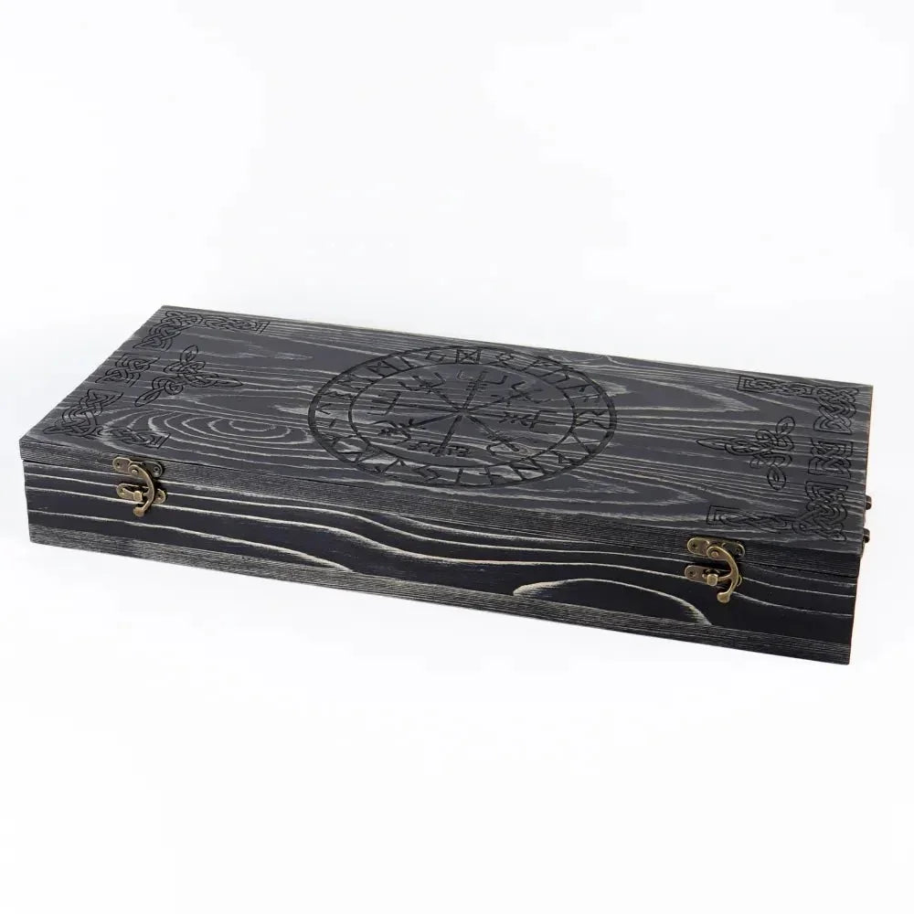 Runic Wooden Gift Box №5