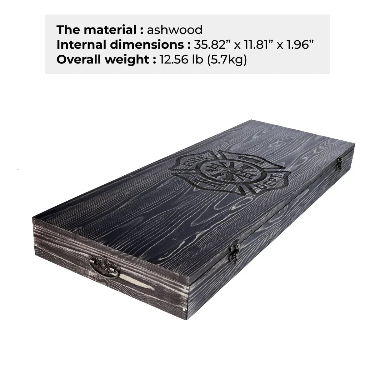 Wooden Box for Fireman’s Axe from AncientSmithy