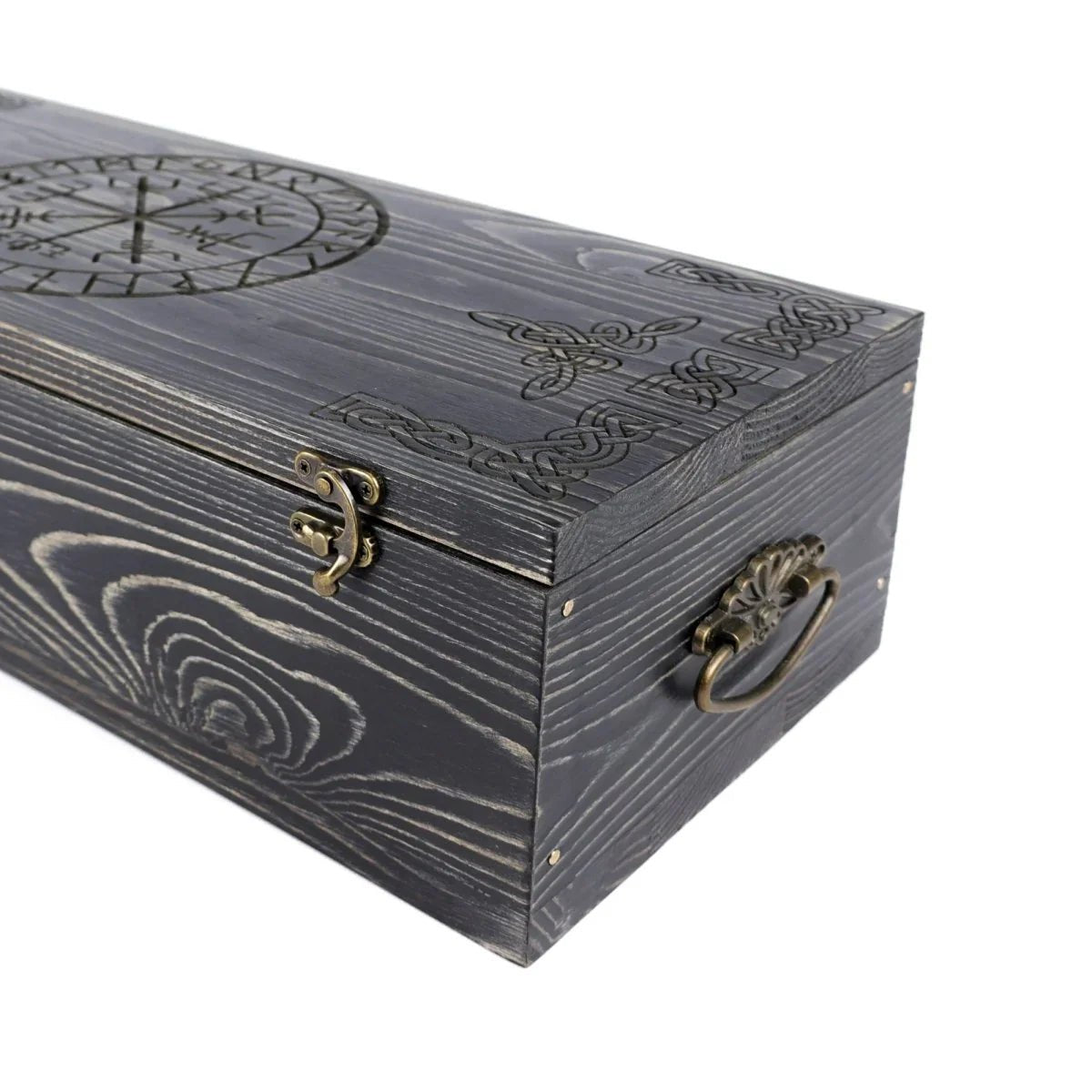 Runic Wooden Gift Box from AncientSmithy