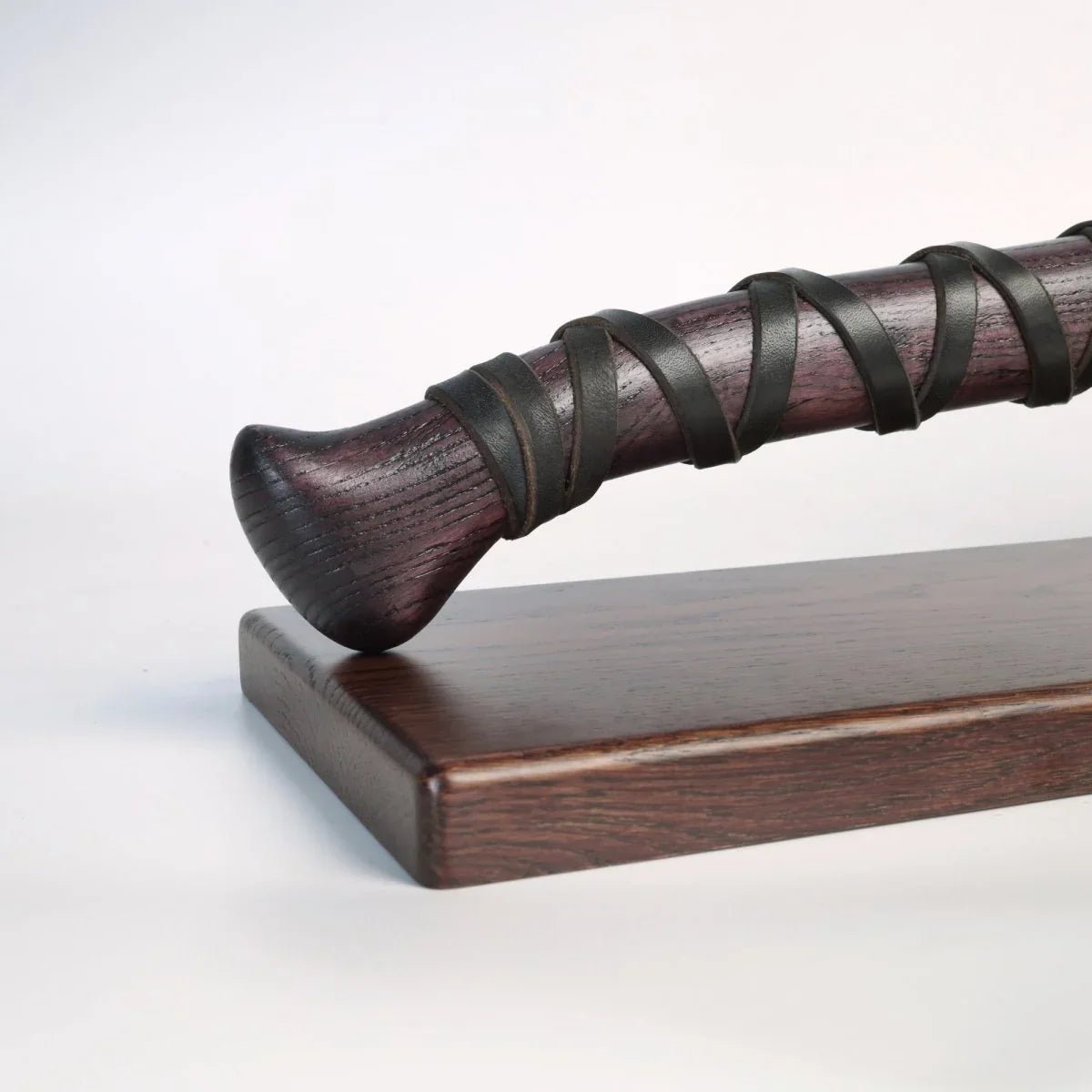 Upgrade Your Hatchet Display – Wooden Stand from AncientSmithy