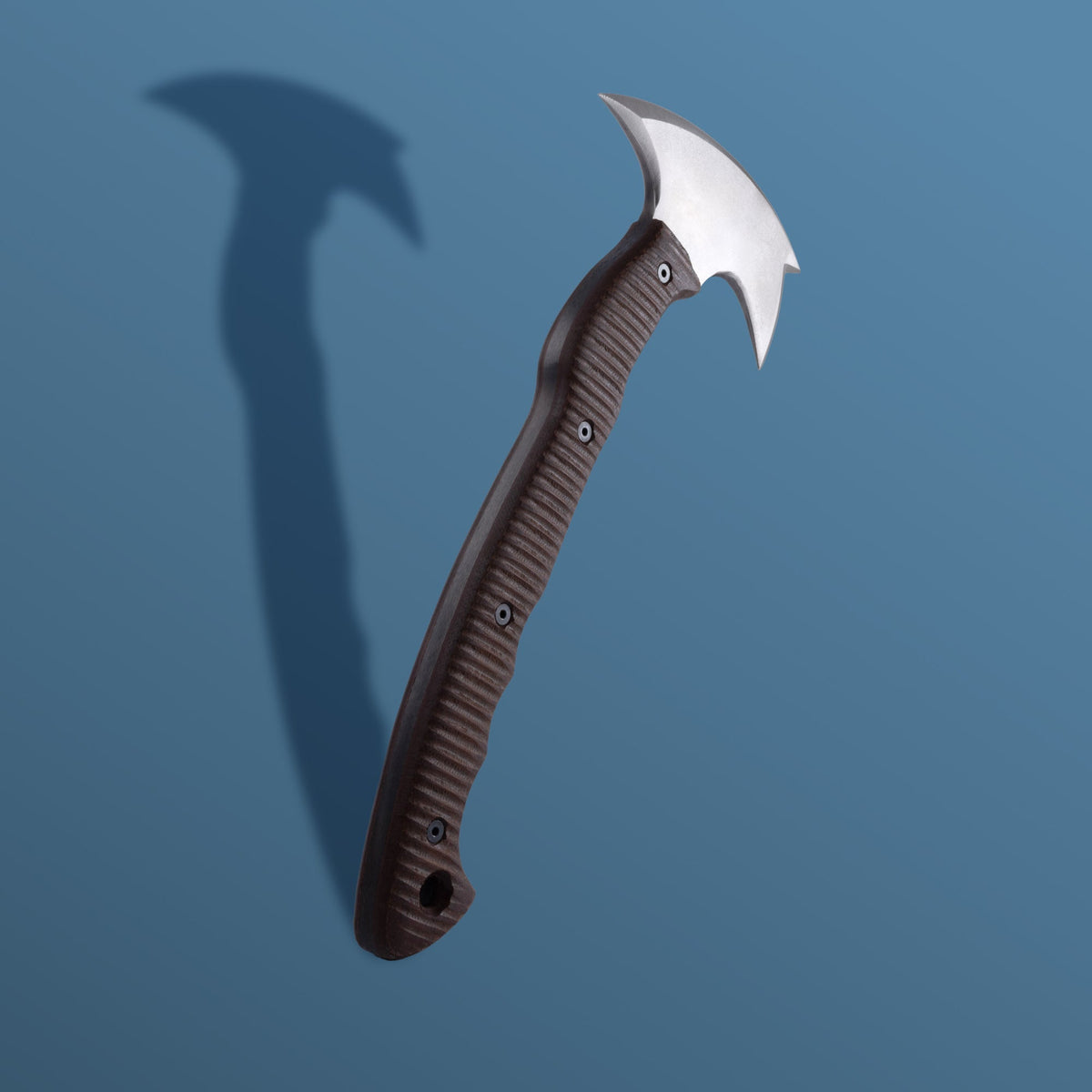 Combat tomahawk "Barong" with polymer composite handle - ValorSmithy