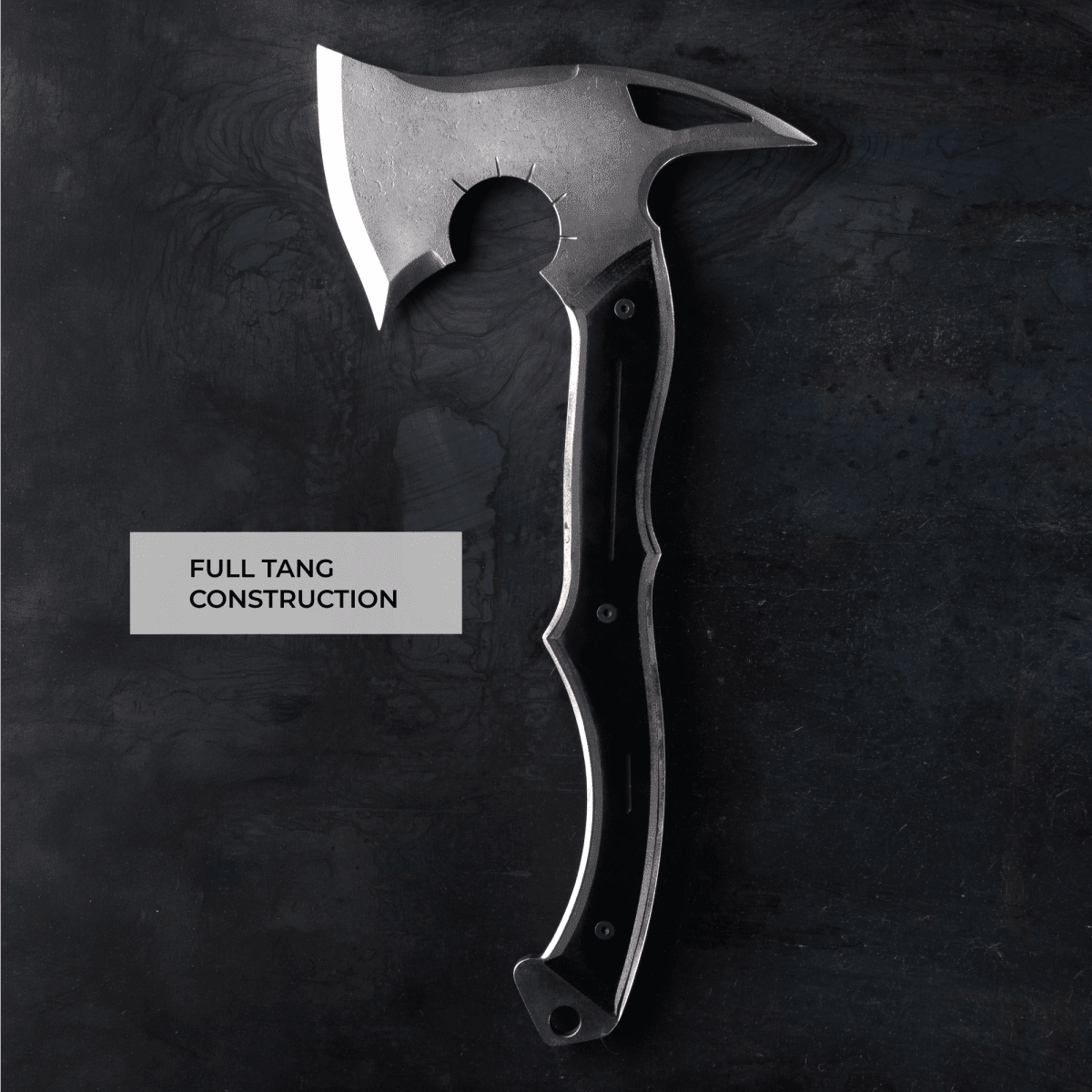 Full tang tomahawk "Requiem" for outdoor tasks from AncientSmithy