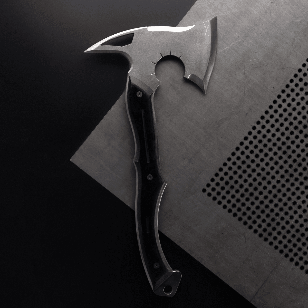 Full tang tomahawk "Requiem" for outdoor tasks from AncientSmithy
