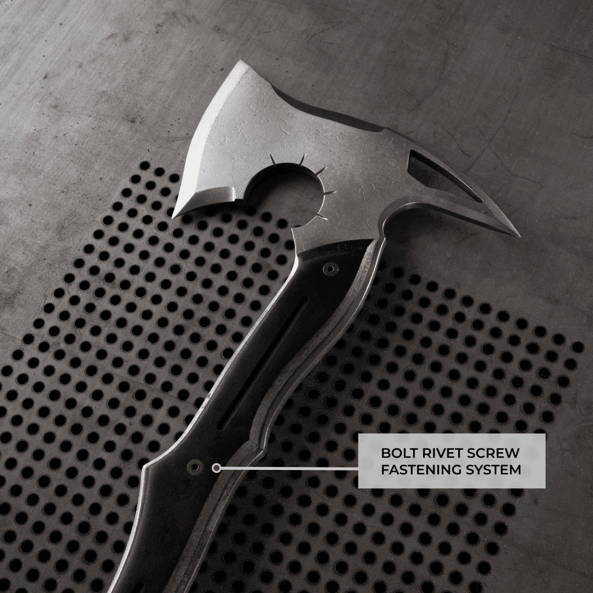 Full tang tomahawk "Requiem" for outdoor tasks from AncientSmithy