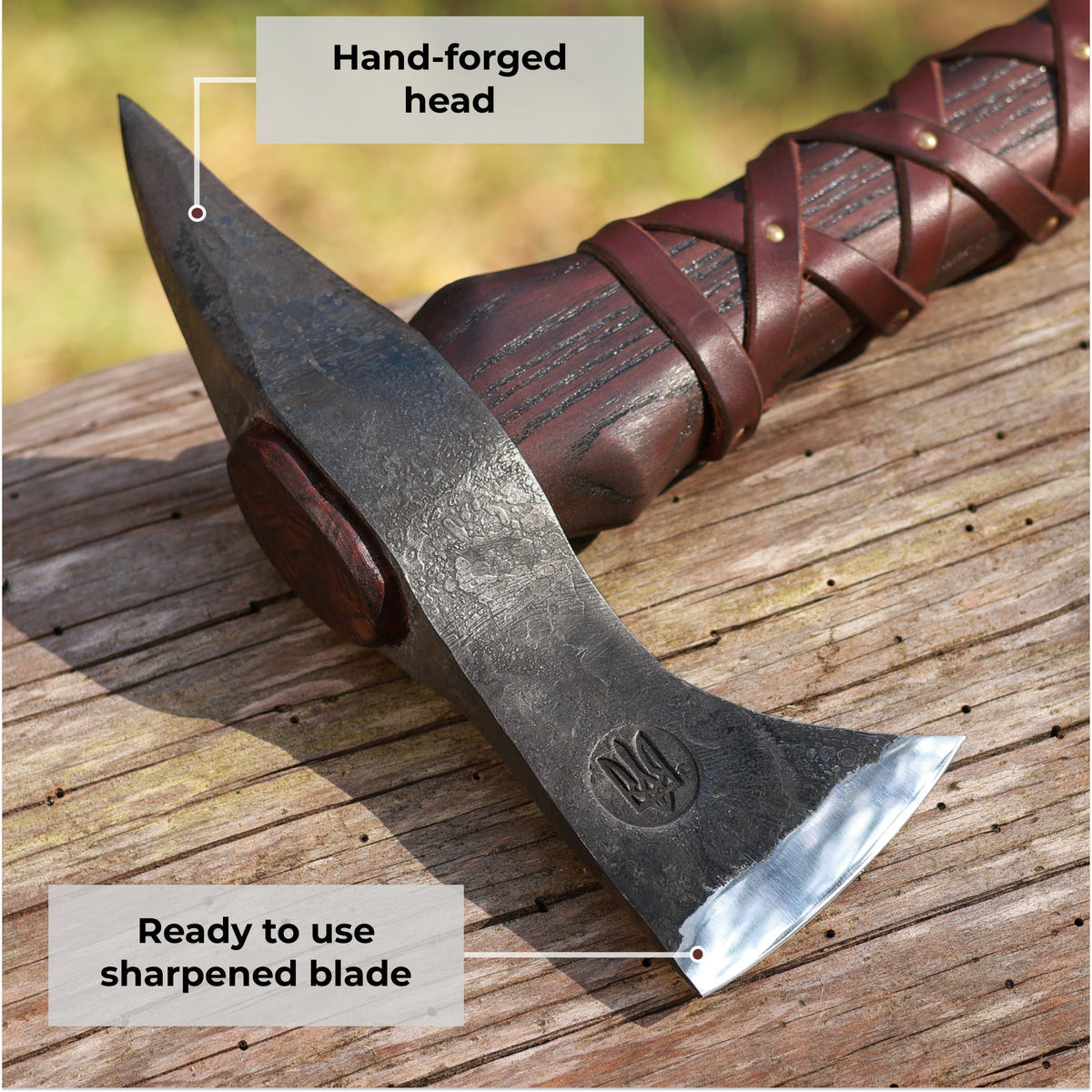 Hand-forged Gurons spike tomahawk - ValorSmithy