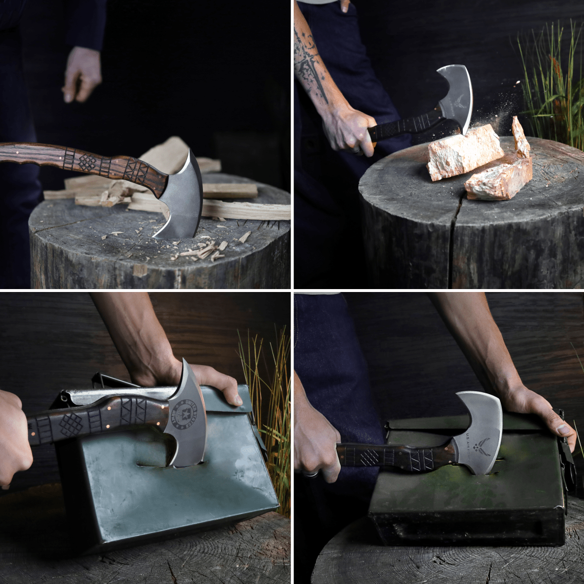 Hand forged tomahawk "Nanook" from AncientSmithy