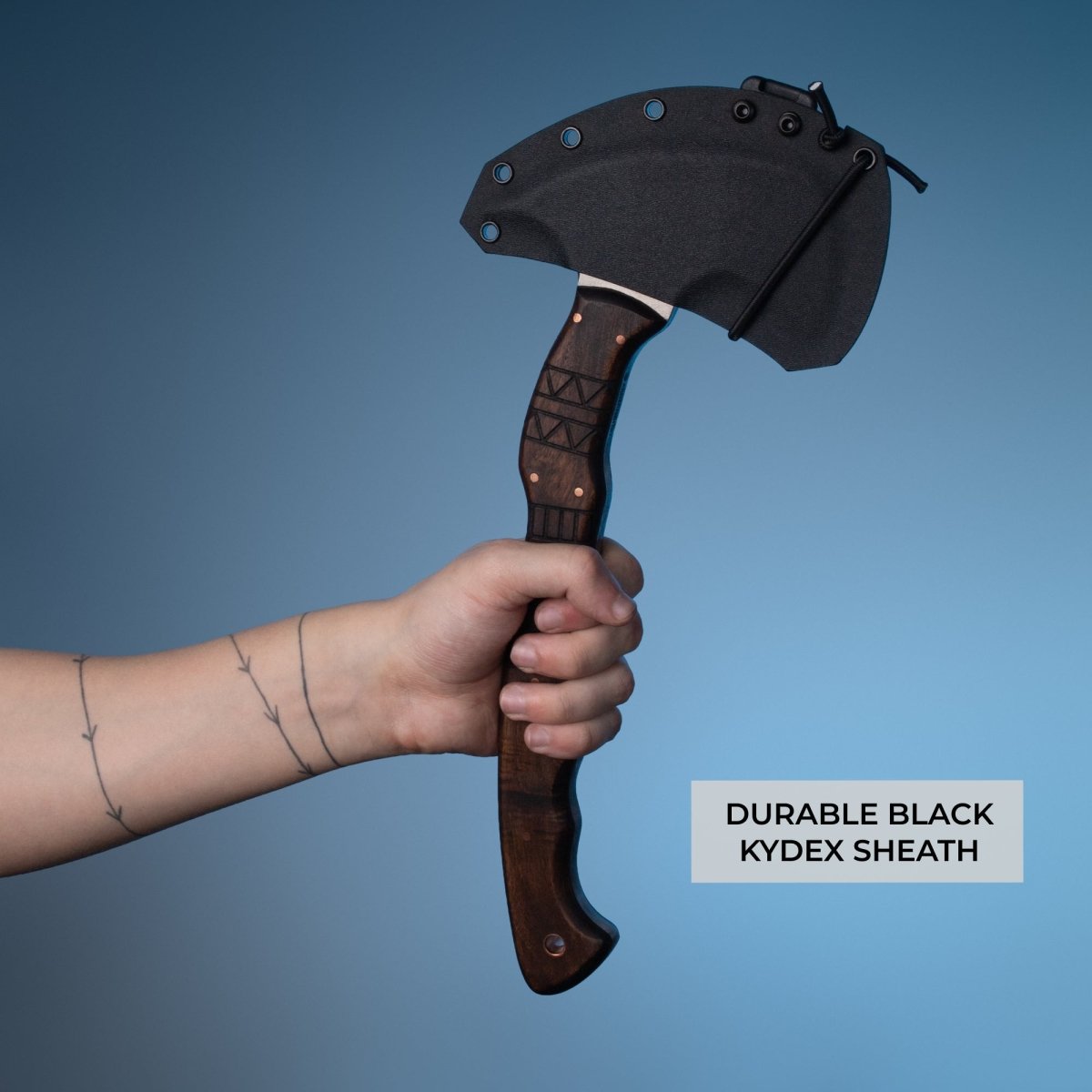 Hand forged tomahawk "Nanook" from AncientSmithy