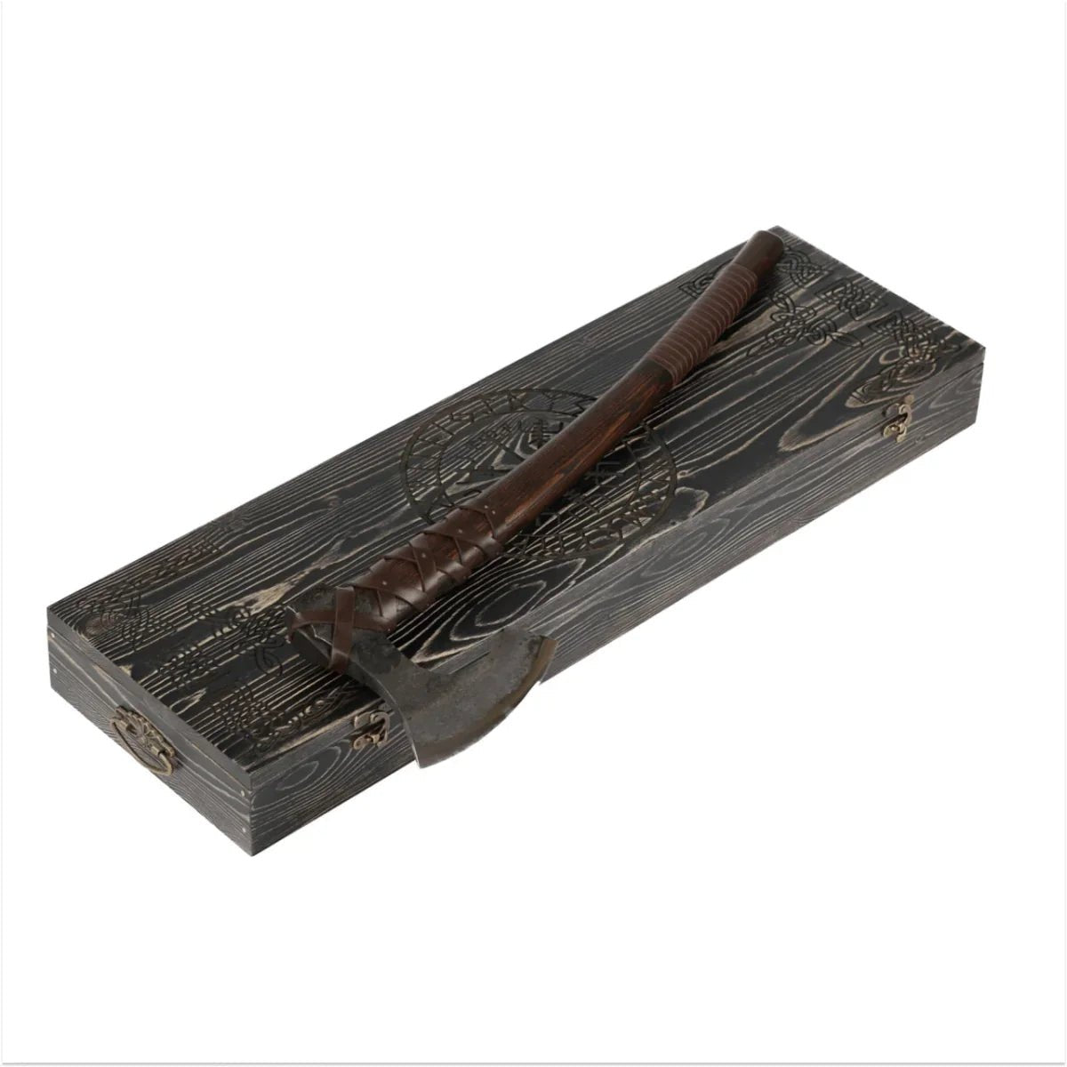 Wooden Box for Ragnar Lodbrok Axe from AncientSmithy