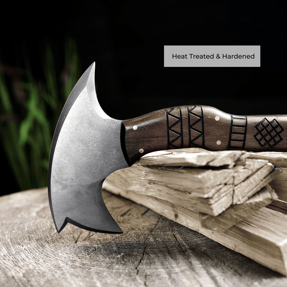Сustom made tomahawk "Ogun" - ValorSmithy