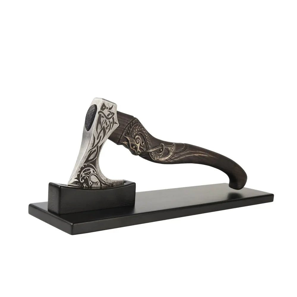 Wooden stand for axe Black 22" from AncientSmithy