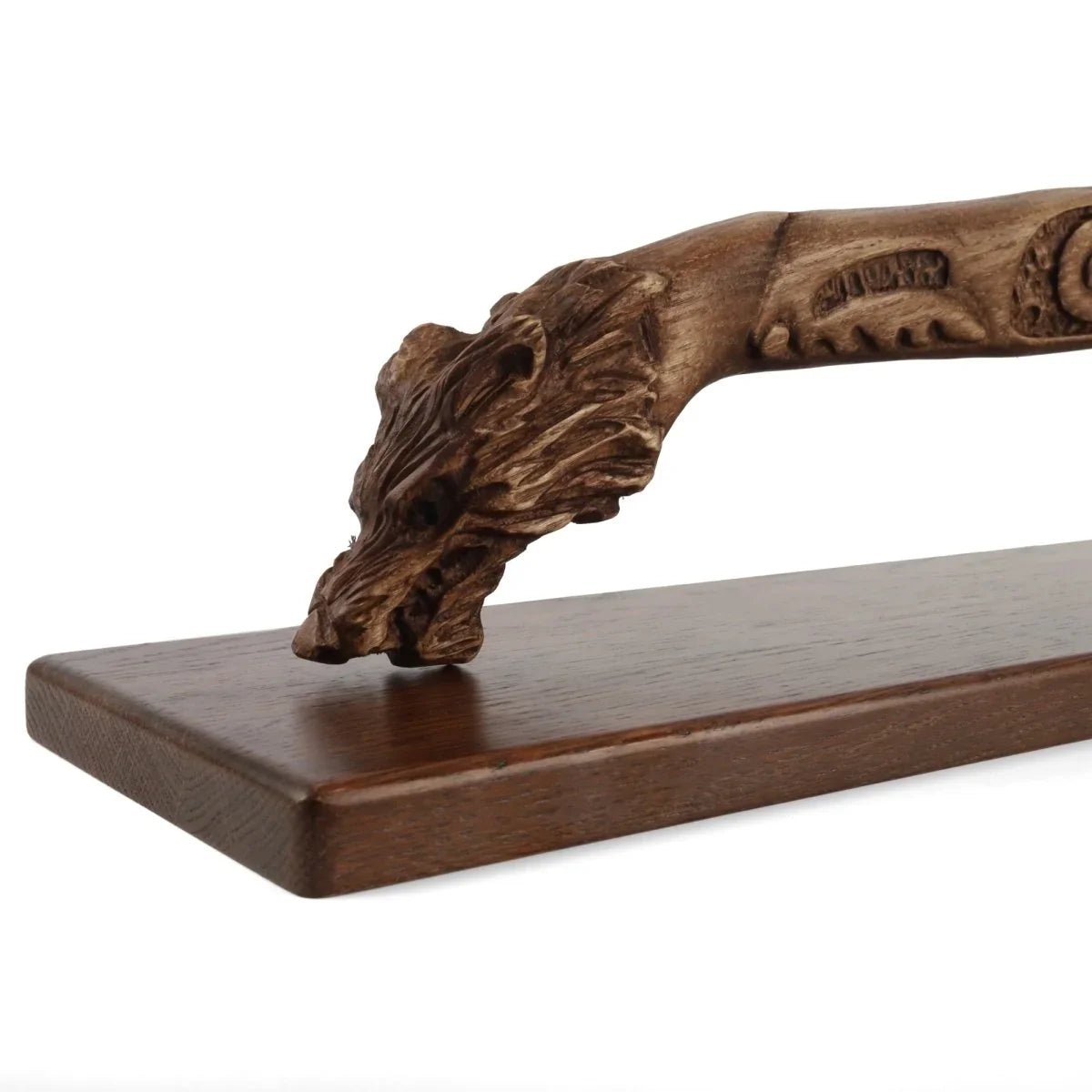 Upgrade You Showcase – Wooden Display for Viking Axes from AncientSmithy
