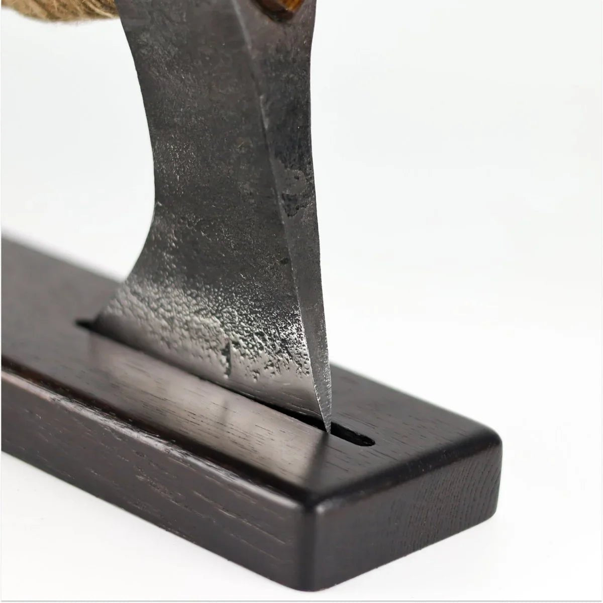 Wooden display for tomahawk from AncientSmithy